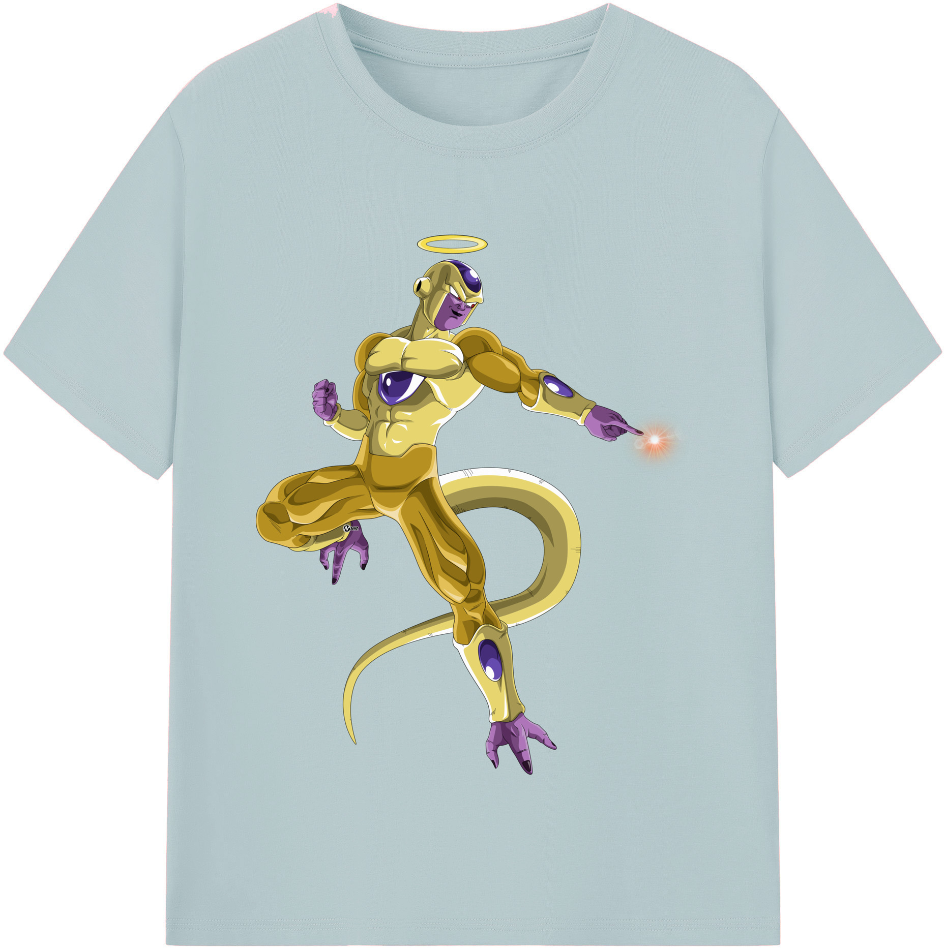 （画像用） ドラゴンボール フリーザ DRAGON BALL Frieza 綿100％半袖Tシャツ（フロントプリント）